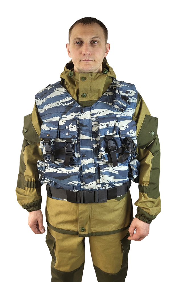 Жилет разгрузочный армейский тк. смесовая цв. кмф 