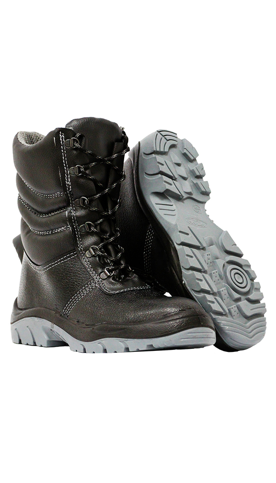 Ботинки с высокими берцами КОМФОРТ-ОМОН, ПУ/ТПУ, МП  (БОТ151)